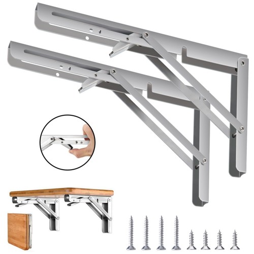 Folding shelf brackets - shelf,