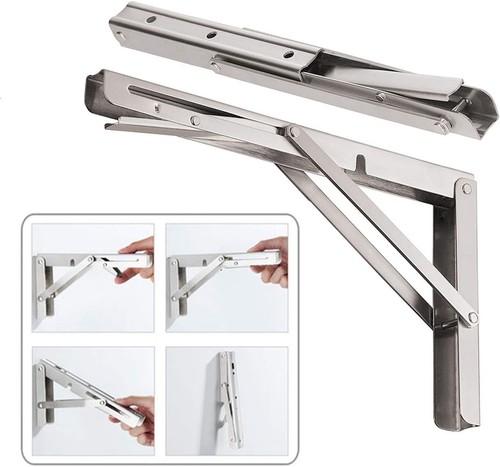 Folding shelf brackets - 24",