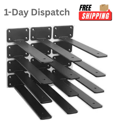 Mhmydz 12pk black l shelf - black,