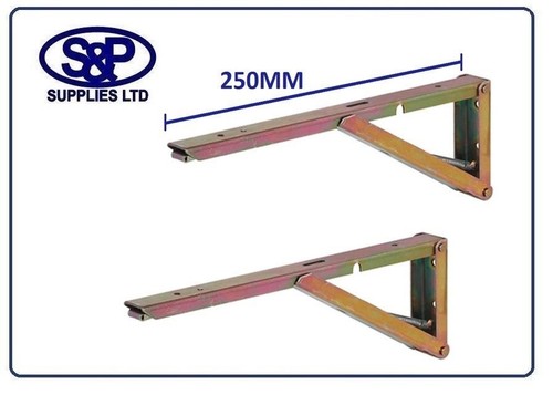 250mm sprung hinged - hinged, folding