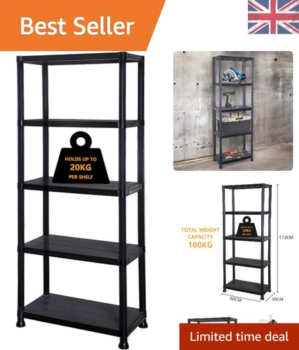 Shelving unit plastic tier - unit, 5