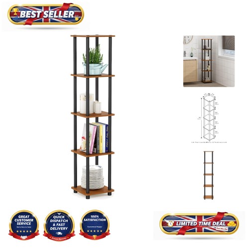 Versatile tier book shelf - 5-tier,