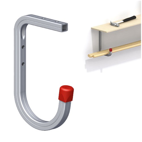Wall mounted 50kg storage hook - wall,